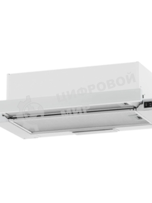 Вытяжка встраиваемая Krona Kamilla 600 AIR 2W белый, 60 см, 1066 куб. м/ч, 58 дБ