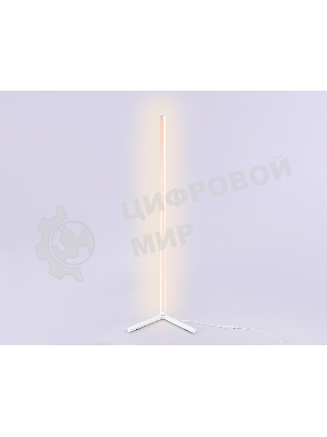 Светильник Ambrella light FL8020 WH белый LED 15W RGB D32*1250 (ПДУ РАДИО 2.4G)