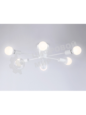 Светильник Ambrella light TR80401/6 WH белый E27/6 max 60W D780*150