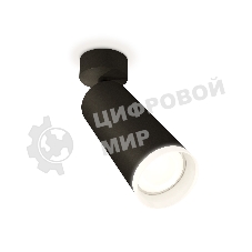 Светильник Ambrella Light XM6343010 SBK/FR черный песок/белый матовый MR16 GU5.3 (A2210, C6343, N6246)