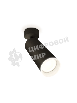 Светильник Ambrella Light XM6343010 SBK/FR черный песок/белый матовый MR16 GU5.3 (A2210, C6343, N6246)
