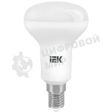 Лампа светодиодная IEK LLE-R50-5-230-30-E14 ECO R50 5Вт 3000К теплый белый E14 450лм 230-240В