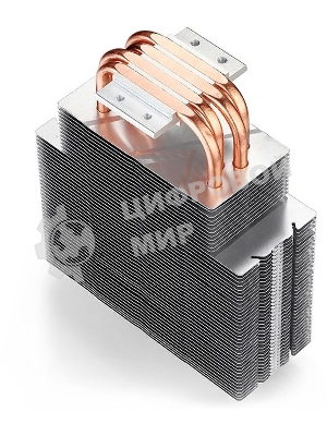 Кулер Deepcool GAMMAXX 400 BLUE BASIC серебристый 120мм алюминий+медь 1500rpm 30db 4-pin 130W 154мм