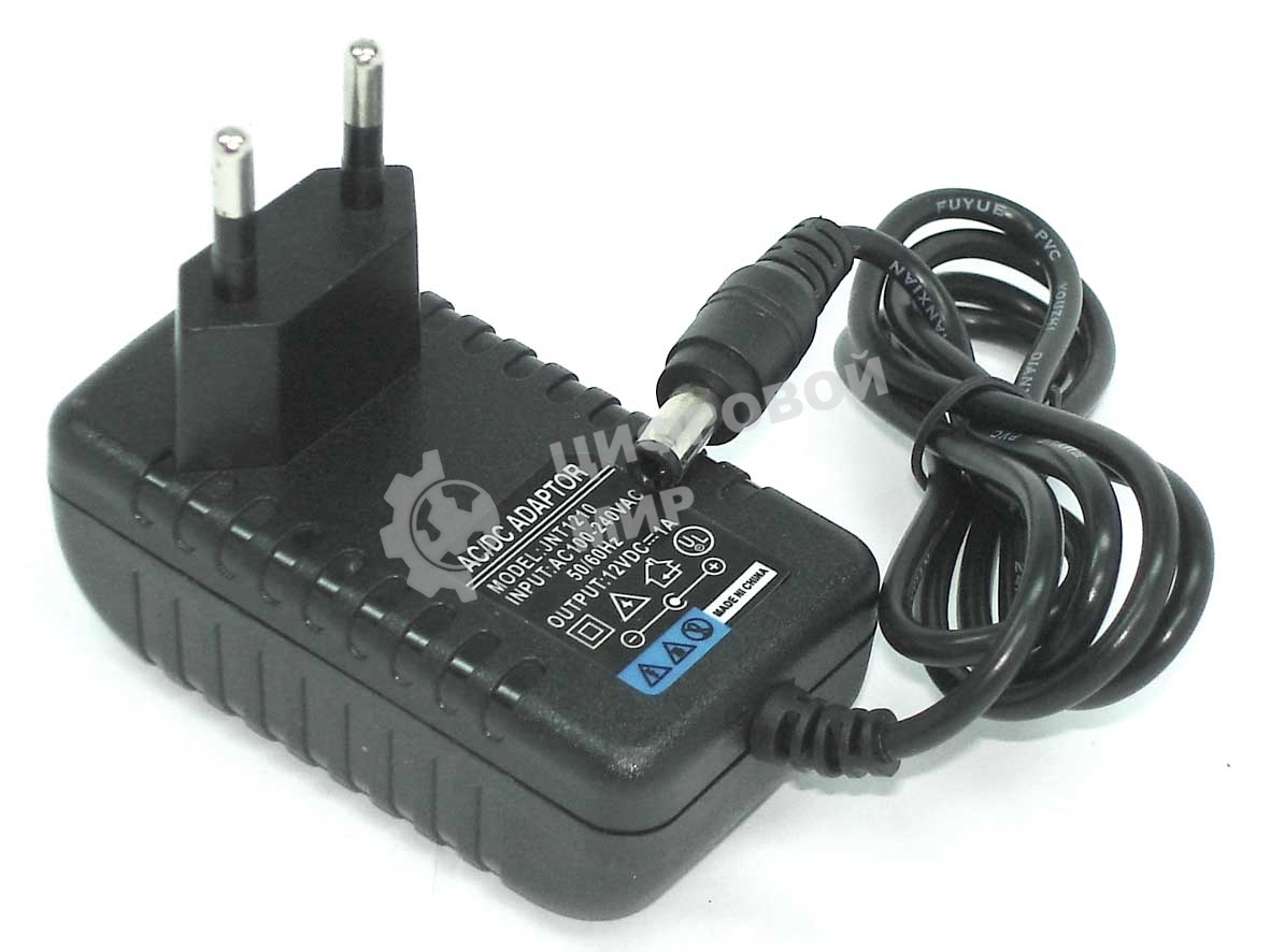 Блок питания (сетевой адаптер) 12V 1A 5.5x2.1
