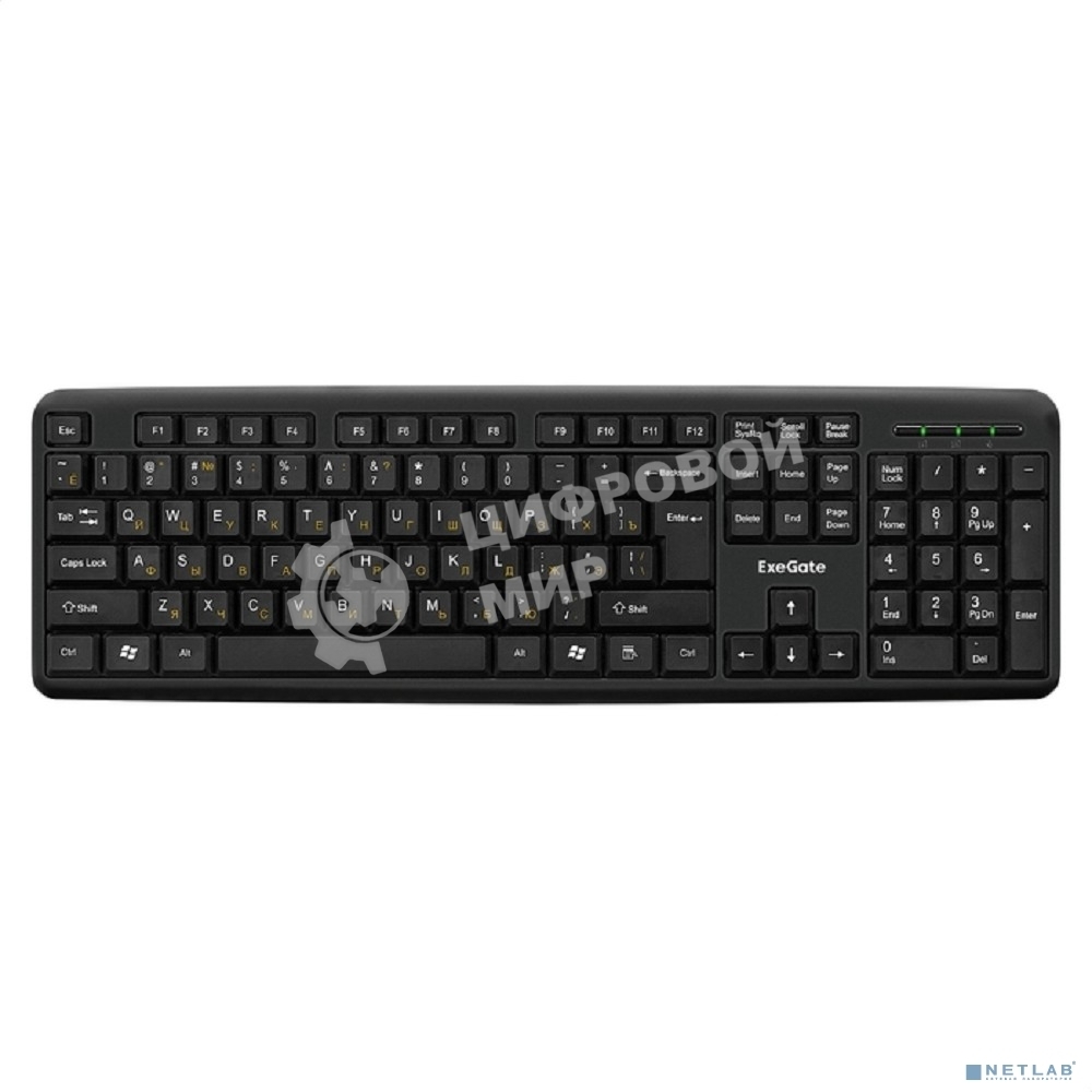 Комплект клавиатура + мышь ExeGate EX286204RUS Professional Standard Combo MK120