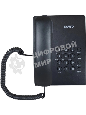 Телефон проводной SANYO RA-S204B черный
