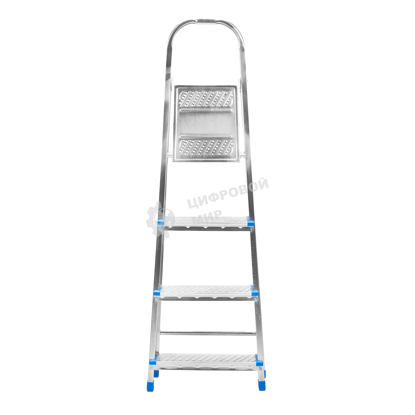 Стремянка Сибртех 4 ступени, стальная, оцинкованная