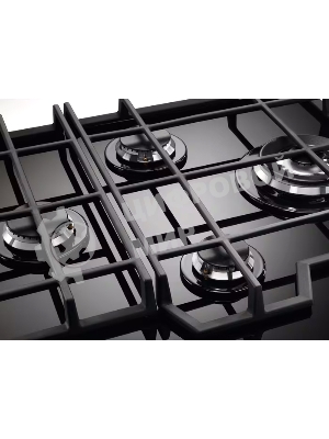 Газовая варочная панель Electrolux KGG6456K черный