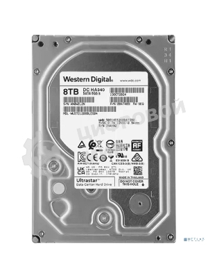 Жесткий диск серверный HDD WD Ultrastar DC HA340 8Tb SATA3 3.5