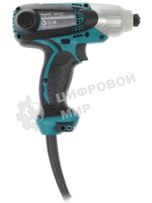 Дрель-шуруповерт Makita TD0101F, 230 Вт, 100 Нм, щеточный, ударный