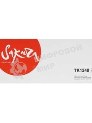 Картридж Sakura TK-1248 для принтера Kyocera MA2001, MA2001W, PA2001, PA2001W, черный, 1200к.