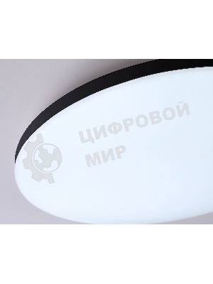 Умный светодиодный светильник FZ2004 BK черный IP54 20W 3000K-6500K+RGB Wi-Fi Алиса/Tuya/Smart Home/Alexa D300*55 (ПДУ ИК)