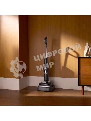 Пылесос вертикальный Roborock F25 Ultra черный, питание от аккумулятора, 430 Вт, уборка сухая/влажная, пылесборник 0.72 л