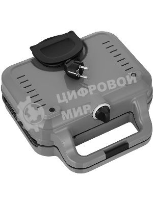 Вафельница Kitfort КТ-5605 900Вт серый/серебристый