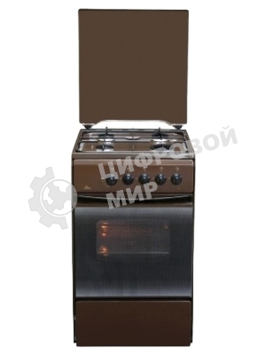 Плита Газовая Flama FG 2426 B коричневый