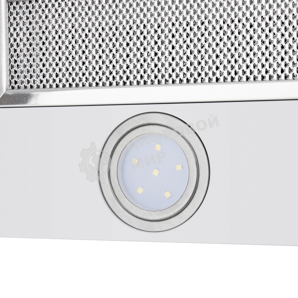 Вытяжка встраиваемая Maunfeld VS Light 50 белый, 50 см, 520 куб. м/ч, 56 дБ