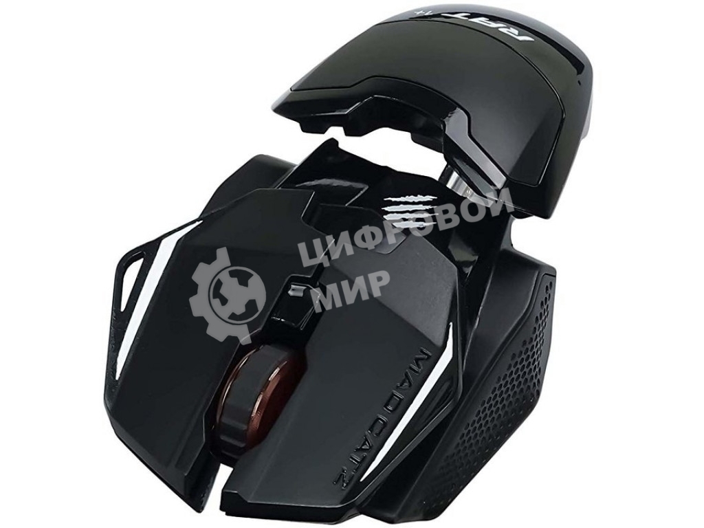 Мышь проводная игровая Mad Catz R.A.T. 1+ (ADNS3050, USB, 3 кнопки, 2000 dpi) черная