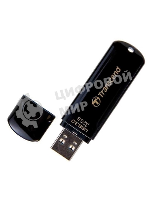 Флешка USB Transcend Jetflash 700 (TS32GJF700), 32Gb, USB 3.0, R/W 70/20, черный