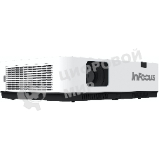 Проектор INFOCUS IN1014 3LCD, 3400 lm, XGA (1024x768), 2000:1, 1.481.78:1, 3.5мм in, Composite video, VGA IN, HDMI IN, USB b, лампа 20000ч.(ECO mode), RS232, 1x10W, 31дБ, 3,1 кг