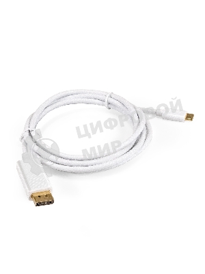 Кабель-адаптер Type-C-DP ExeGate EX-CM-DP20M-1.0 (USB Type-C/20M, 1,0м)