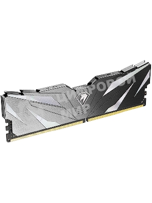 Оперативная память NETAC, DDR4, 16GB (1x16GB), 3200MHz, CL16, DIMM, с радиатором, черный