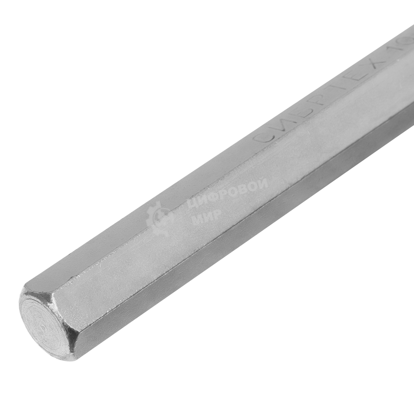 Набор ключей Сибртех имбусовых HEX, 1,5-10 мм, 45x, закаленные, 9 шт., удлиненные, никель.