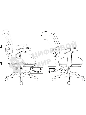 Кресло компьютерное Бюрократ CH-W797/PK/TW-13A TW-13A розовый, спинка сетка, сиденье розовый, колеса белый/розовый, пластик белый