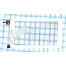 Сенсорное стекло (тачскрин) C196131A1-FPC740DR, белое