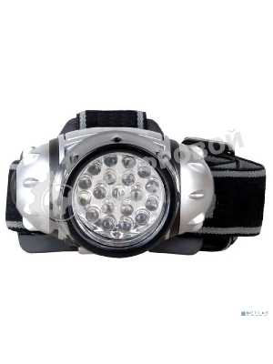 Фонарь ULTRAFLASH LED5353налобн металлик 19led 4 реж 3xr03 пласт коробка