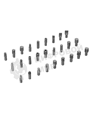 Набор инструментов Denzel 1/2