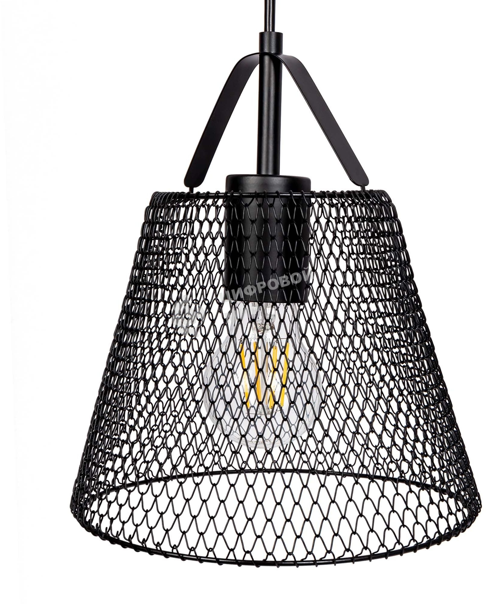 Светильник подвесной HIPER H155-2 3E2740Вт черный