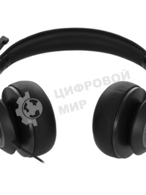 Гарнитура Acer OHW309 чёрный, проводная, USB/mini jack 3.5 мм