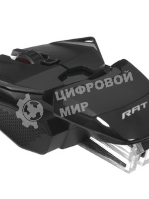 Мышь проводная игровая Mad Catz R.A.T. 1+ (ADNS3050, USB, 3 кнопки, 2000 dpi) черная