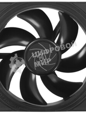 Кулер для корпуса Thermalright TL-S12R Reverse (120x120x25mm, 4-pin PWM, ARGB, 47.6CFM, 23.2dBA, 1500RPM, черный)
