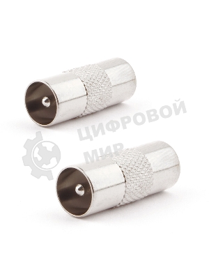 Переходник Cablexpert APL-TVMTVM-01, TV (папа)/TV (папа), блистер