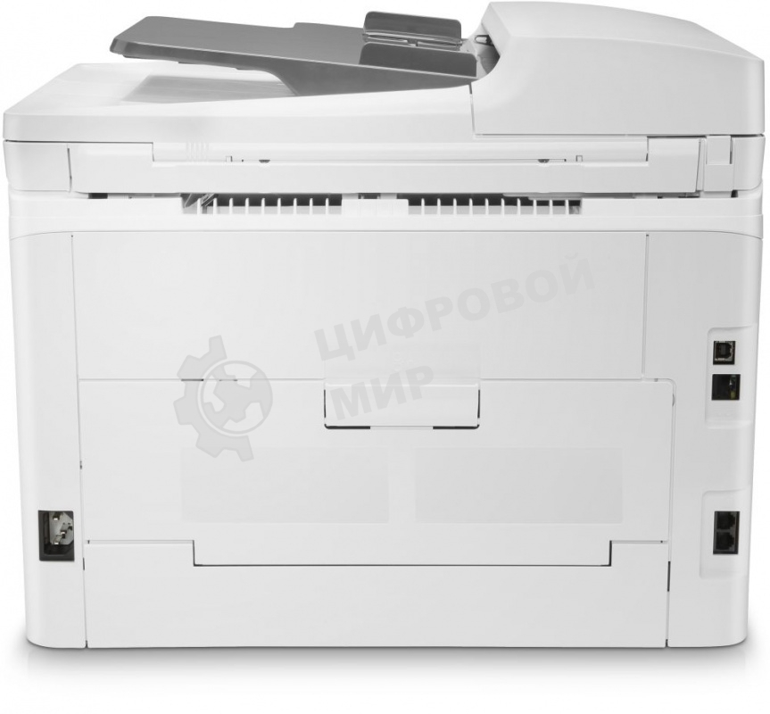 МФУ лазерное HP Color LaserJet Pro M183fw (7KW56A), A4, цветной, печ. до 16 стр/мин., скан. до 15 стр/мин. (ч/б) 8 стр/мин. (цвет), 600 x 600 dpi (печать) 1200x1200dpi (скан.), USB, RJ-45, Wi-Fi, Air Print, Mopria