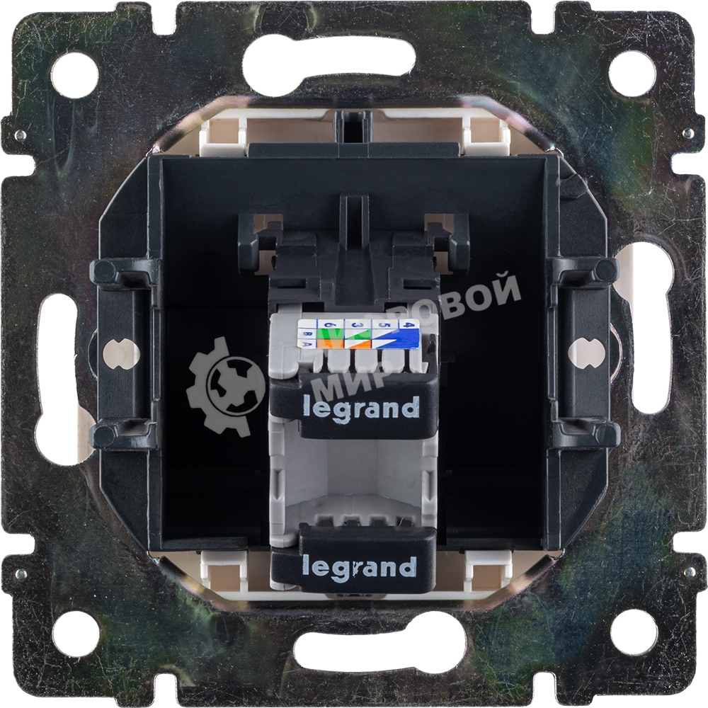 Компьютерная розетка Legrand Valena 774230, белая RJ45 5 кат UTP