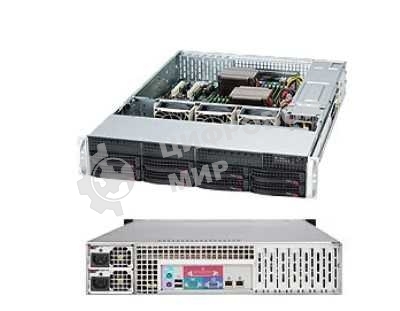 Корпус SuperMicro CSE-825TQC-R802LPB 2U SC825TQC 8 x 3.5