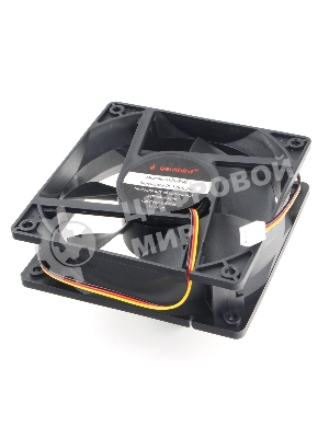 Вентилятор для корпуса Gembird 18661 черный, 120 мм, 2500 об/мин, 38.65 дБ, 3 pin