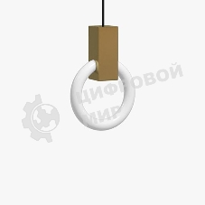 Светильник подвесной Halo Gold, 20 см