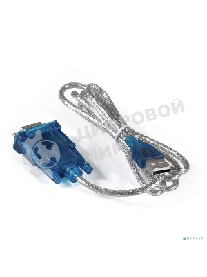 Кабель-адаптер ExeGate EX284950RUS USB 2.0-RS232 ExeGate EX-UAS-0.8 (Am/DB9M, 0,8м, крепеж разъема - винты)