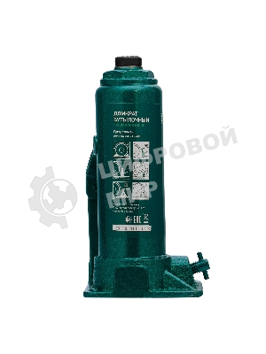 Домкрат гидравлический Сибртех бутылочный, 3т, 180-320 мм