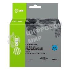Картридж струйный Cactus CS-CH565A №82 черный (72 мл) для HP DJ 510