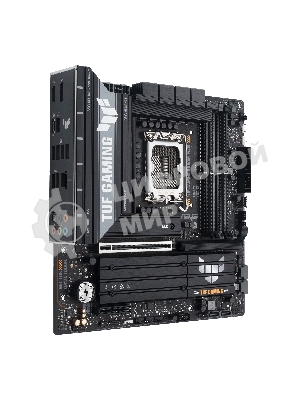Материнская плата ASUS TUF GAMING B860M-PLUS, LGA 1851, Intel B860, 4xDDR5, 4xSATA, 3xM.2, 1xPCIe 5.0 x16, 1xPCIe x4, 1xUSB-C, 4xUSB-A 3.2 Gen 1, 2xUSB-A 3.2 Gen 2, 1xHDMI, 1xDP, 1x2.5Gb LAN, 7.1, mATX