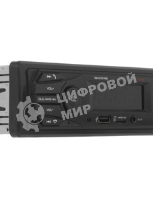 Автомагнитола Soundmax SM-CCR3169B, 1 DIN, Bluetooth, USB Type-A, AUX