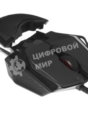 Мышь проводная игровая Mad Catz R.A.T. 1+ (ADNS3050, USB, 3 кнопки, 2000 dpi) черная