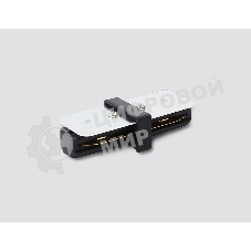GL7160 BK черный матовый коннектор прямой для однофазного шинопровода Standard 220V NEW 79*35*20