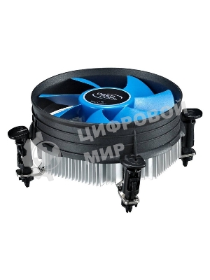 Кулер для процессора DEEPCOOL CK-11509 черный, 92 мм, алюминий, 2200 об/мин, 26.8 дБ, 3 pin, 65 Вт, 56 мм