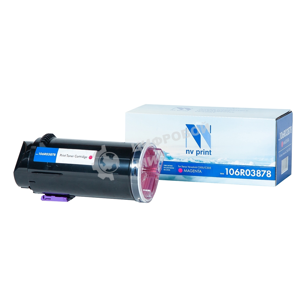 Картридж лазерный NVP совместимый NV-106R03878 пурпурный для Xerox VersaLink C500/C505 (2400k)