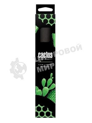 Коврик для мыши Cactus CS-MP-D01S черный 250x200x3мм